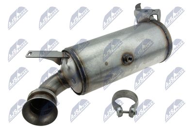 Nosēdumu-/Daļiņu filtrs, Izplūdes gāzu sistēma NTY DPF-ME-010