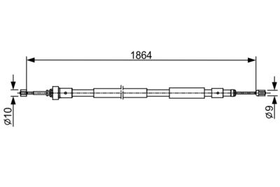 Trose, Stāvbremžu sistēma BOSCH 1 987 482 408