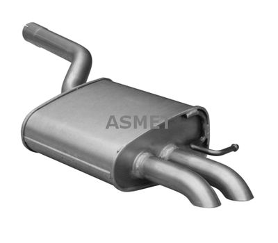 Глушитель выхлопных газов конечный ASMET 21.039