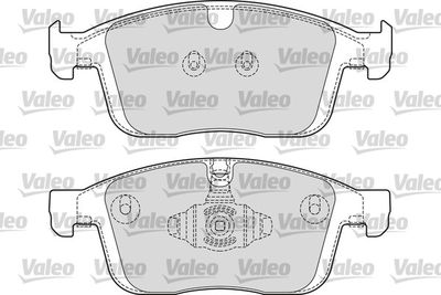 Bremžu uzliku kompl., Disku bremzes VALEO 601689