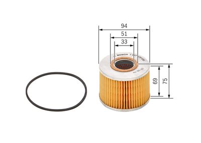 Eļļas filtrs BOSCH 1457429436