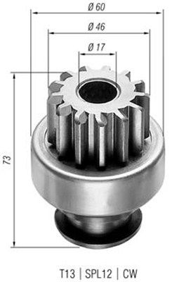 Zobrats, Starteris MAGNETI MARELLI 940113020033