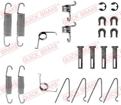 Комплектующие, тормозная колодка QUICK BRAKE 105-0703