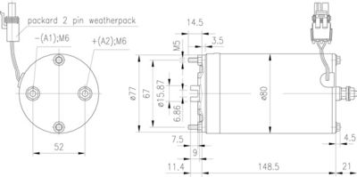 Elektromotors MAHLE MM 325