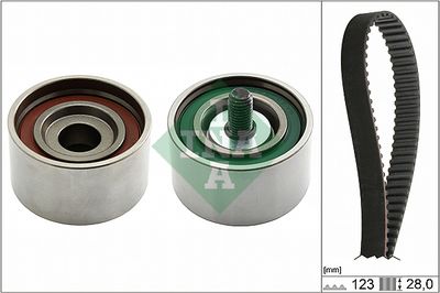 Комплект ремня ГРМ Schaeffler INA 530 0502 10