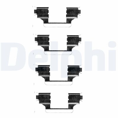 DELPHI LX0403 Piederumu komplekts, Disku bremžu