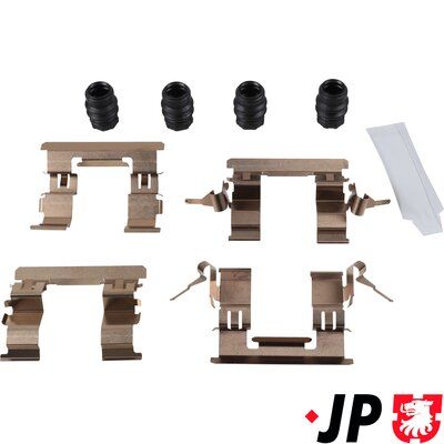 Комплектующие, колодки дискового тормоза JP GROUP 4064003510