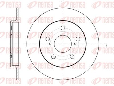 Bremžu diski REMSA 61074.00
