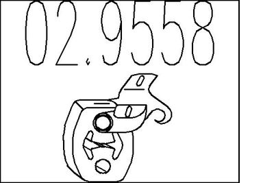 Буфер, глушитель MTS 02.9558