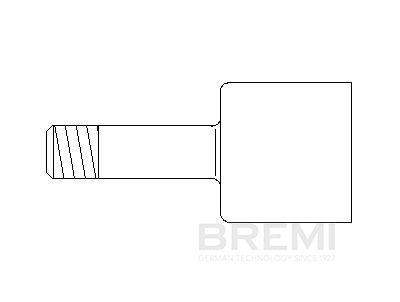 Штекерная гильза, кабель зажигания BREMI 10046