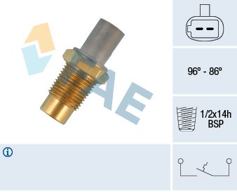 Termoslēdzis, Radiatora ventilators FAE 36498
