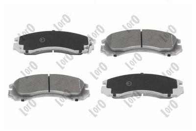 Комплект тормозных колодок, дисковый тормоз ABAKUS 231-01-065