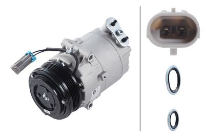 Компрессор, кондиционер HELLA 8FK 366 200-721