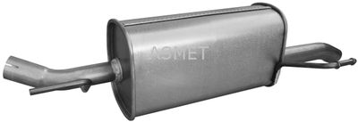 Глушитель выхлопных газов конечный ASMET 05.276