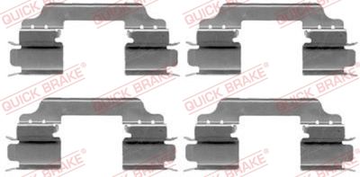 Piederumu komplekts, Disku bremžu uzlikas QUICK BRAKE 109-1649