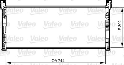 Конденсатор, кондиционер VALEO 814285