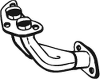 Труба выхлопного газа BOSAL 700-075