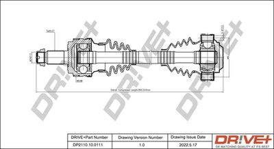 Приводной вал Dr!ve+ DP2110.10.0111