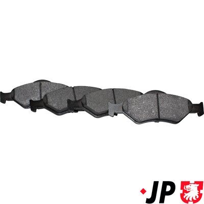 Bremžu uzliku kompl., Disku bremzes JP GROUP 1563602210