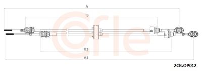 Trose, Mehāniskā pārnesumkārba COFLE 2CB.OP012