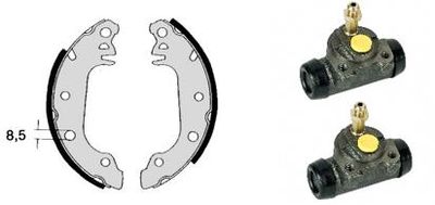 Bremžu loku komplekts BREMBO H 24 009