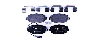 Bremžu uzliku kompl., Disku bremzes HELLA 8DB 355 012-861