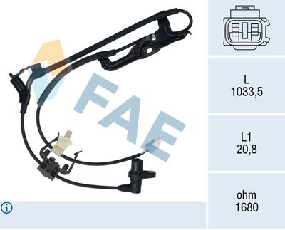 Devējs, Riteņu griešanās ātrums FAE 78733