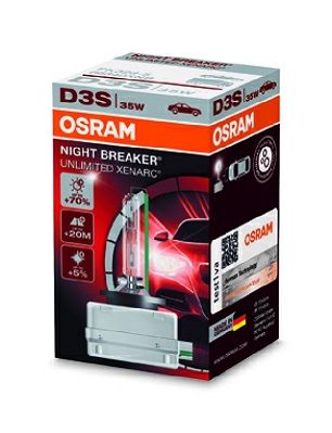 Kvēlspuldze, Tālās gaismas lukturis ams-OSRAM 66340XNB