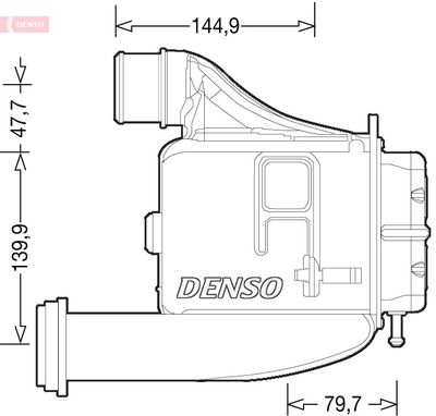 Интеркулер DENSO DIT12006
