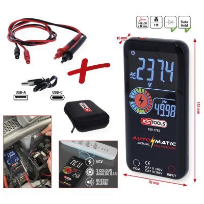 Multimetrs KS TOOLS 150.1765