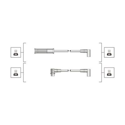 Augstsprieguma vadu komplekts MAGNETI MARELLI 941319170033