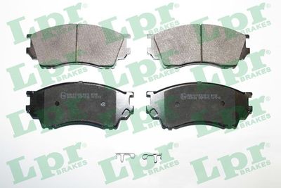Комплект тормозных колодок, дисковый тормоз LPR 05P1019