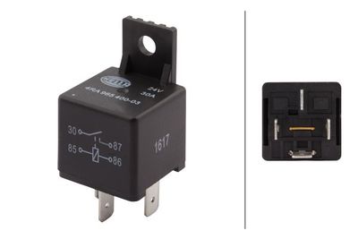 Реле, рабочий ток HELLA 4RA 965 400-031