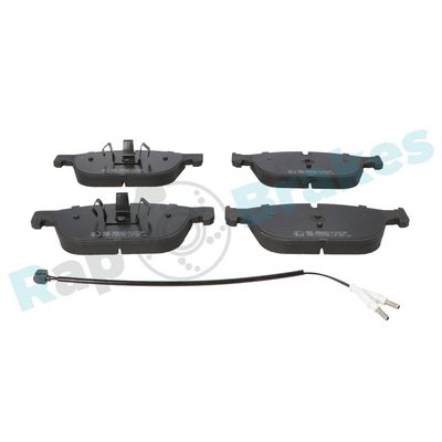Bremžu uzliku kompl., Disku bremzes RAP BRAKES R-P0748
