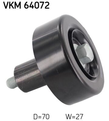 Parazīt-/Vadrullītis, Ķīļrievu siksna SKF VKM 64072