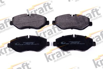 Bremžu uzliku kompl., Disku bremzes KRAFT AUTOMOTIVE 6003487