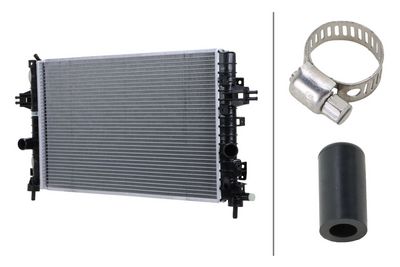 Радиатор, охлаждение двигателя HELLA 8MK 366 302-481