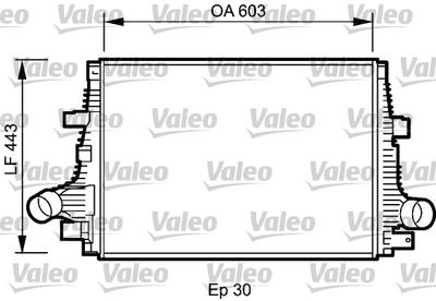 Интеркулер VALEO 818794