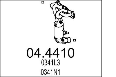 Катализатор MTS 04.4410