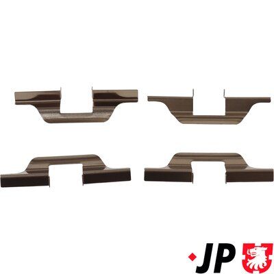 Комплектующие, колодки дискового тормоза JP GROUP 1163650610