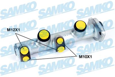 Galvenais bremžu cilindrs SAMKO P12600