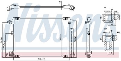 Конденсатор, кондиционер NISSENS 941001