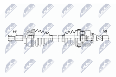 Приводной вал NTY NPW-RE-184