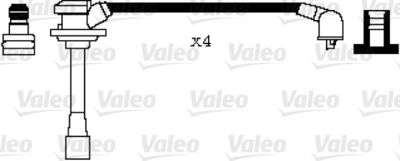 Augstsprieguma vadu komplekts VALEO 346000