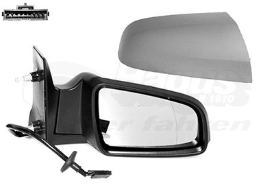 Ārējais atpakaļskata spogulis VAN WEZEL 3792818