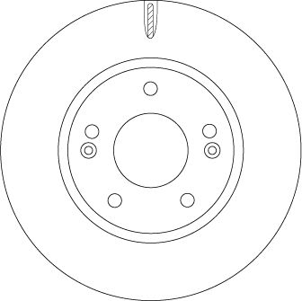 Bremžu diski TRW DF6936