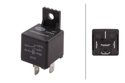 Relejs, Darba strāva HELLA 4RD 933 332-041