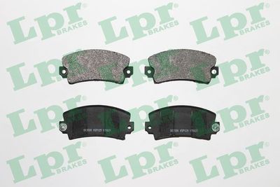 Комплект тормозных колодок, дисковый тормоз LPR 05P129
