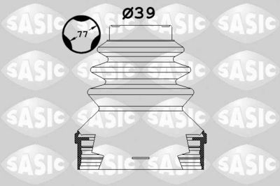 Комплект пыльника, приводной вал SASIC 1900002