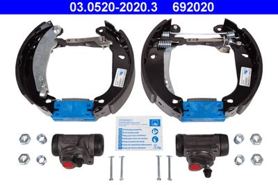 Комплект тормозных колодок ATE 03.0520-2020.3